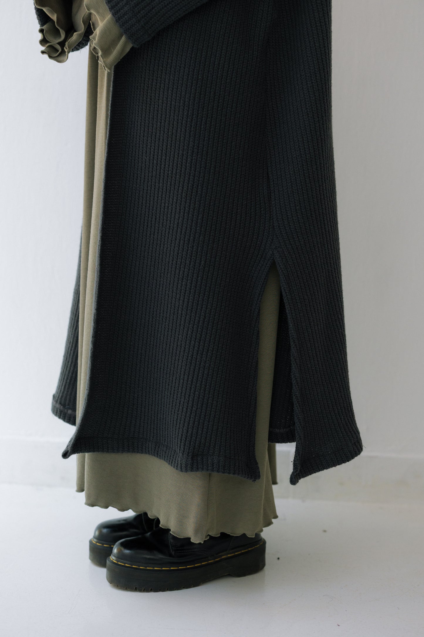 The knitted cardigan 🧶