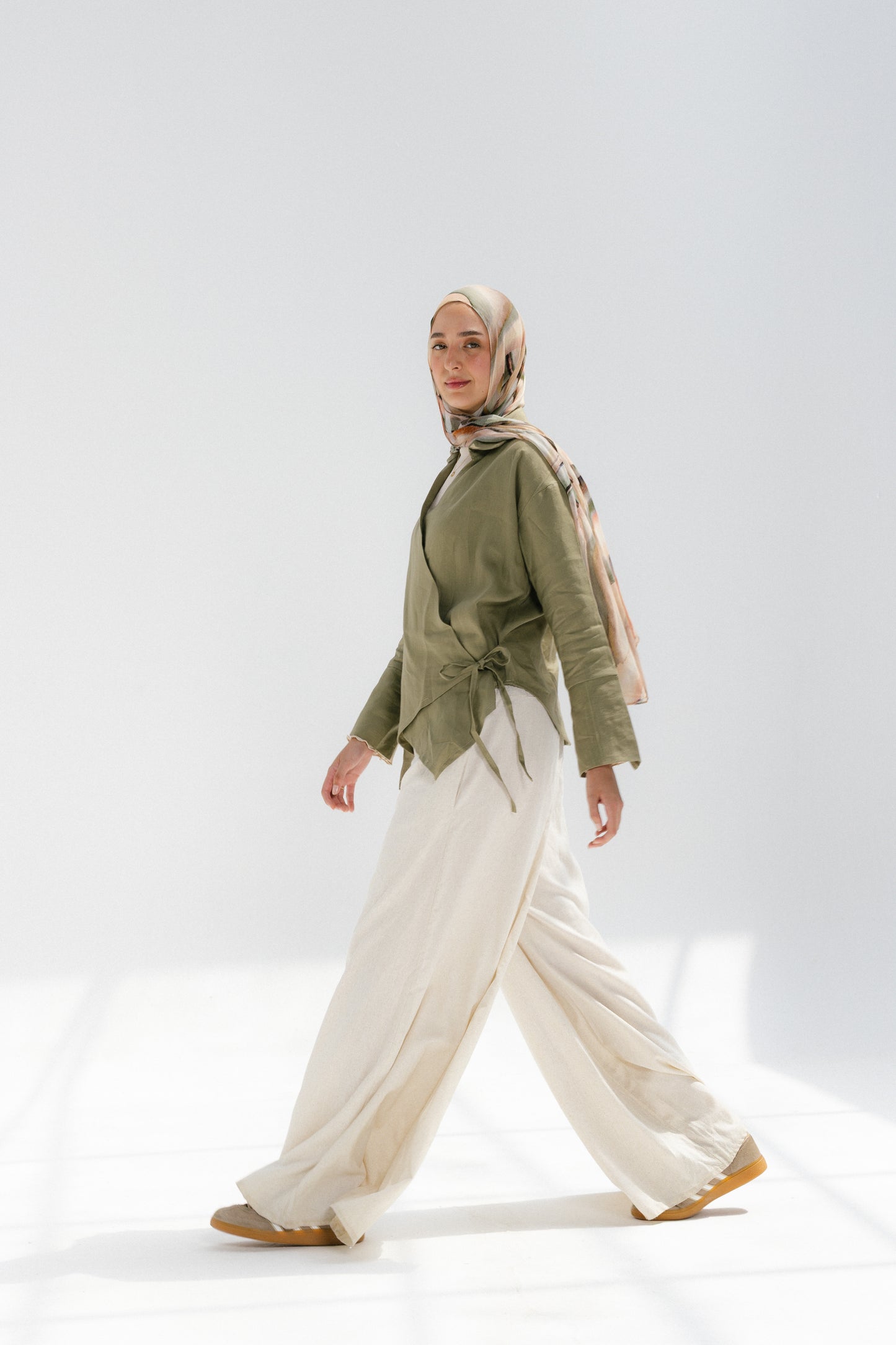 The linen pants