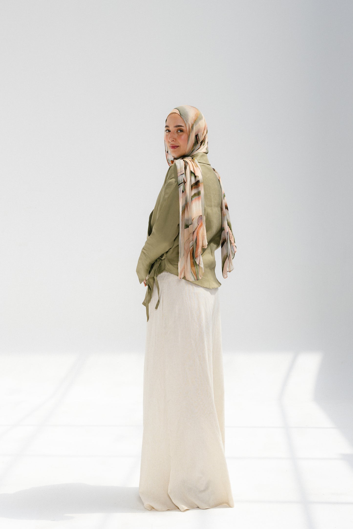 The linen pants